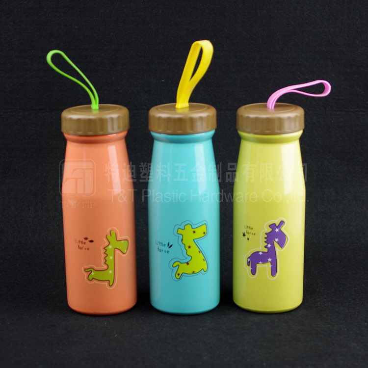 2015時尚提手彩色帶LOGO保溫水瓶 2015時尚提手彩色帶LOGO保溫水瓶