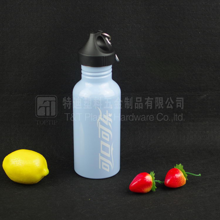 可口可樂(lè)牌小容量鋁制運(yùn)動(dòng)水壺帶登山扣