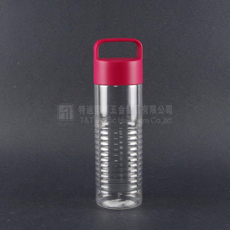 TT-T217 太空瓶帶塑料提手及彩色硅膠圈