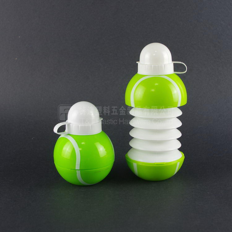 TT-Y017E 運(yùn)動(dòng)網(wǎng)球塑料折疊水壺500ML