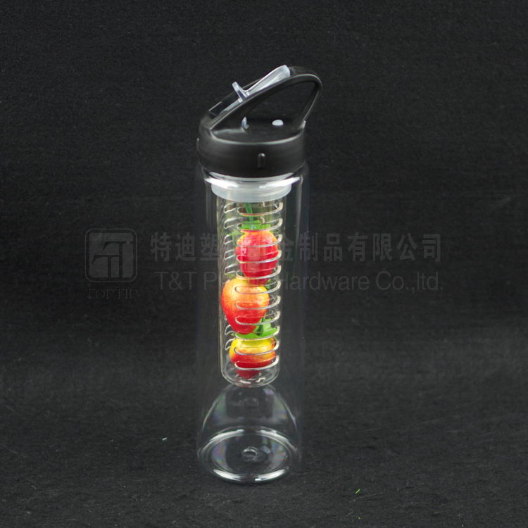 TT-T268 透明塑料隨手杯榨汁水果杯 800ML