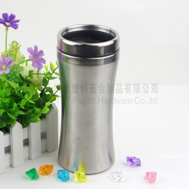 TT-C174 批發(fā)不銹鋼車(chē)載杯廣告禮品定制爆款450ML